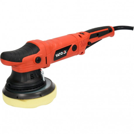 Yato YT-82200 ekstsentriline poleerija, 720W, 150mm, 2100-5000 p/min, 5m, 2.2kg, M8, IP20, pehmekäiv