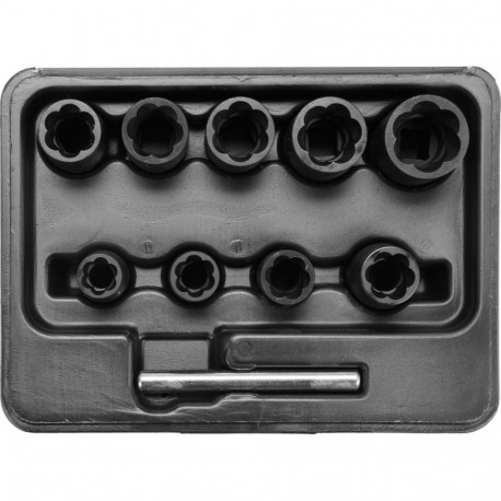 Screw Extractor Set 3/8" 10Pcs YT-0603 YATO