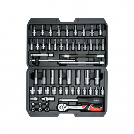Tööriistakomplekt 1/4" (56Tk.) YT-14501 YATO