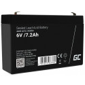 Battery AGM VRLA 6V 7.2Ah