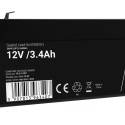 Battery AGM VRLA 12V 3.4Ah