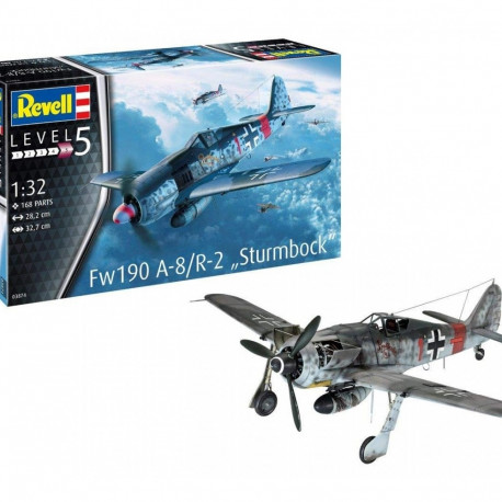 Plastic model Fw190 A-8 Sturmbock 1/32