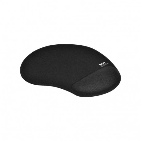 PORT CONNECT | Ergonomic Mouse Pad | 200 x 230 x 20 mm | Black