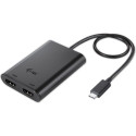 i-tec USB-C kahe HDMI 2x HDMI port 4K ultra HD ühilduv Thunderbolt3-ga