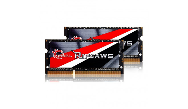 G.Skill Ripjaws sülearvuti mälu, SODIMM, DDR3L, 16 GB, 1600 MHz, CL9 (F3-1600C9D-16GRSL)