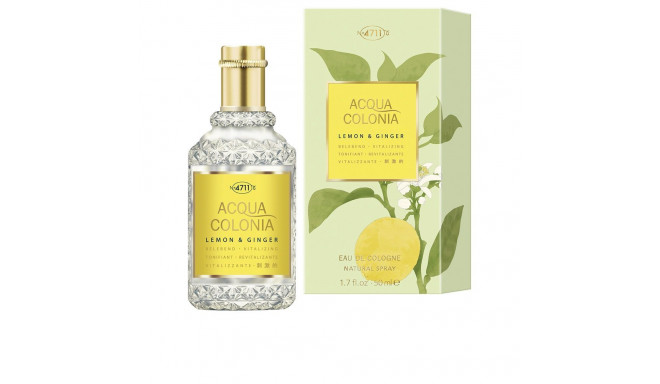 4711 ACQUA COLONIA Lemon & Ginger eau de cologne splash & spray 50 ml
