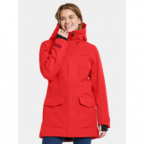 Parka Didriksons Frida 7 punane