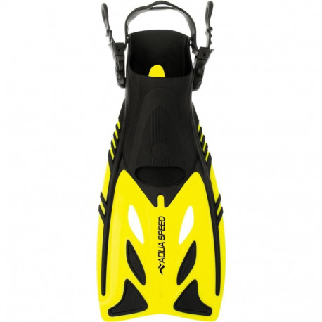 Snorgeldamislestad Aqua Speed Eon 18must/kollane - 4245