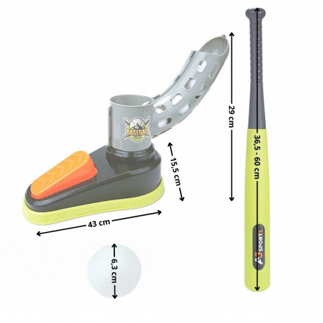 Laste pesapallikomplekt viskemasinaga inSPORTline