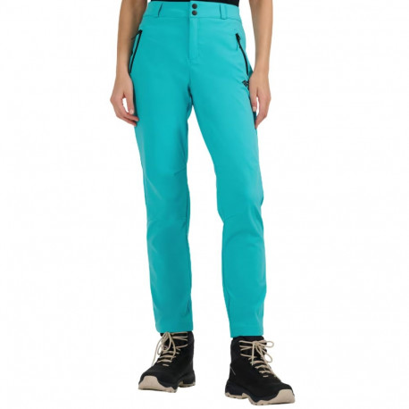 4F naiste matkapüksid FNK F0988 4FWAW25TFTRF0988 48S XL softshell, türkiissinine