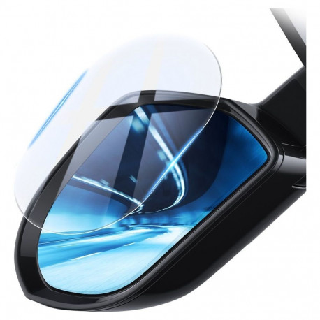 Baseus Pret-lietus automašīnas atpakaļskata malu spoguļu plēve 0.15mm (2gab. 135x95mm) Caurspīdīgas