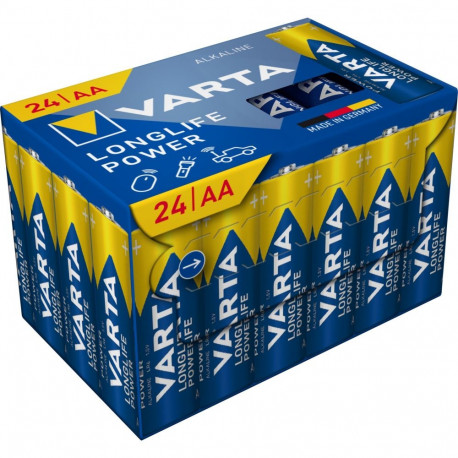 1x24 Varta Longlife Power AA LR 6 kuubik