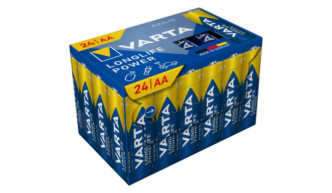 1x24 Varta Longlife Power AA LR 6 Cube