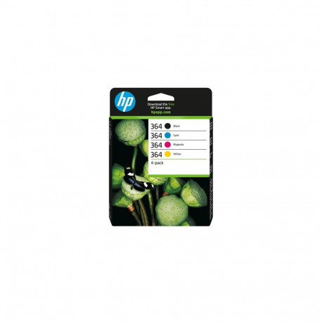HP 364 4-Pack (N9J73AE) Ink Cartridge Multipack, C/M/Y/BK