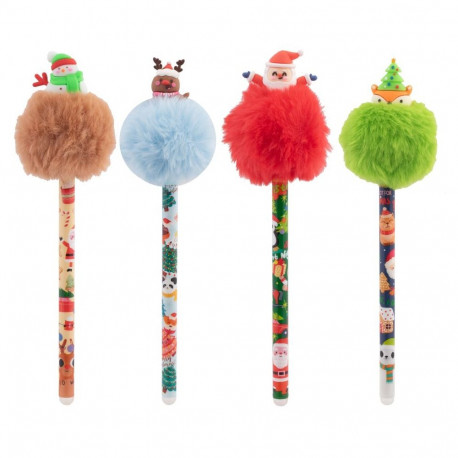 Kustutatav tindipliiats XMAS, 0.5mm, sinine