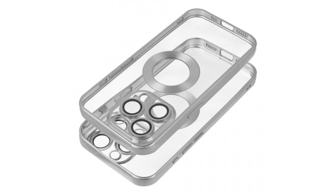 OEM - Case GLAM for IPHONE 15 Pro Max silver