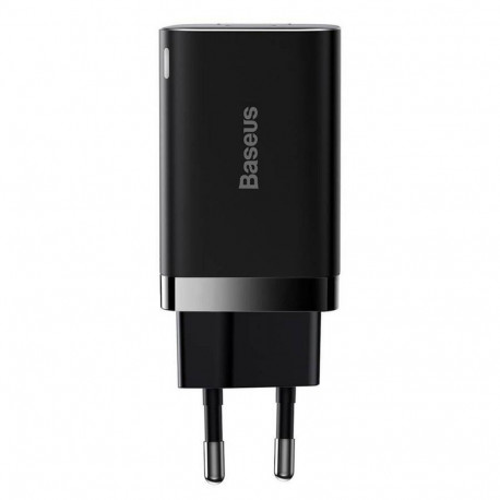 Baseus BASEUS charger USB A + Type C PD QC3.0 30W CCSUPP-E02/CCCJG30UE black