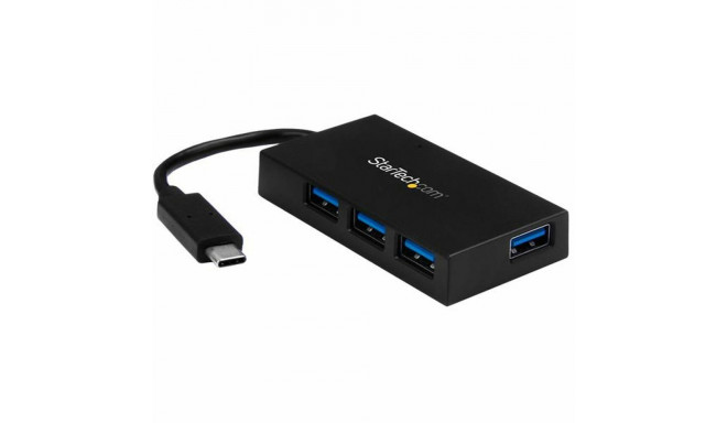 USB-jaotur Startech HB30C4AFS Valge Must