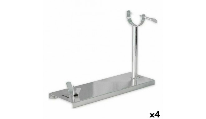Stainless Steel Ham Stand (support for whole leg of ham) Quttin 108689 (49 x 16 x 3 cm) (4 Units)