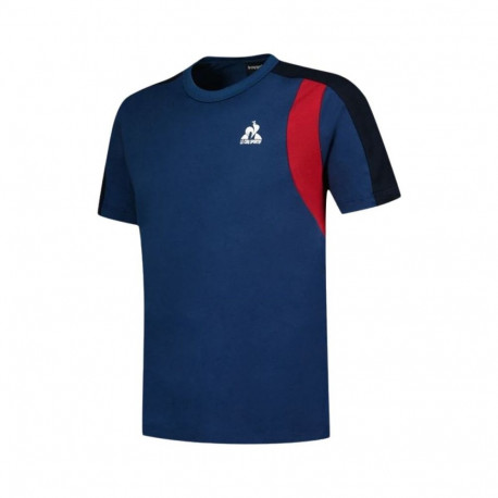 Laste Lühikeste varrukatega T-särk Le coq sportif Ess N°1 Enfant Must Meresinine
