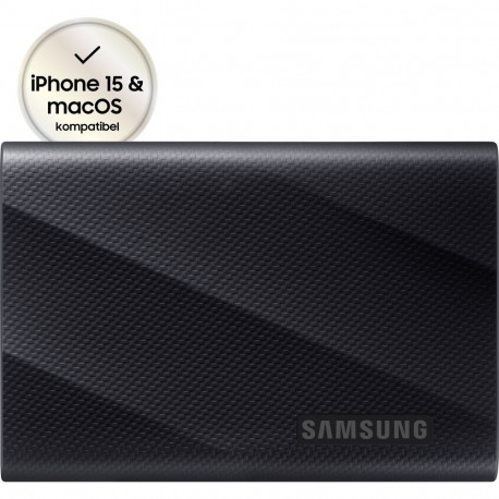 Portable SSD T9 2 TB, Externe SSD (schwarz, USB 3.2 Gen 2x2 (20Gbps))