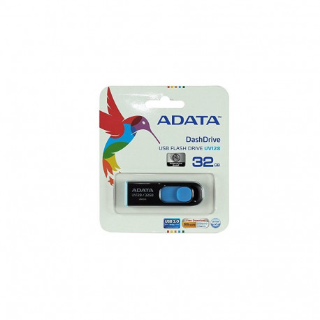 Adata mälupulk 32GB UV128 USB 3.0, sinine