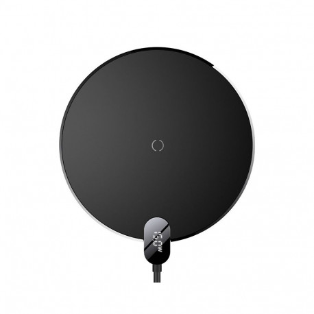 Baseus CCED000001 must USB juhtmevaba laadija kõrvaklappidele, nutitelefonile siseruumides kasutamis