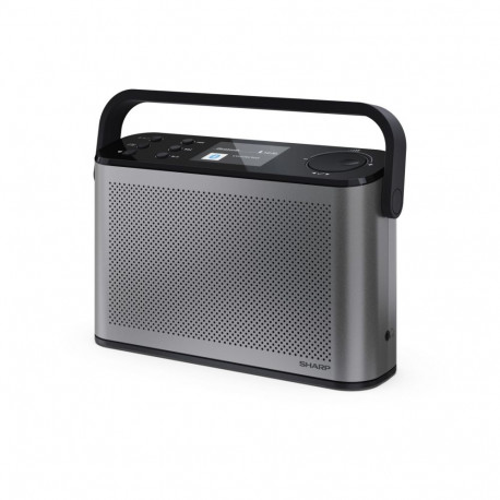 Sharp OSAKA Stereo Portable Digital Radio | DR-P540(GY) | USB port | Bluetooth | FM radio | Wireless