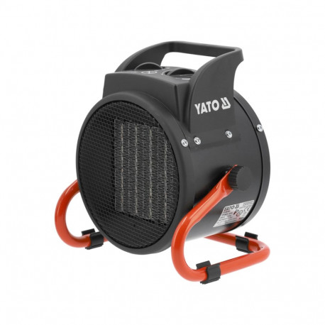 Yato electric heater YT-99700, 2000 W, 20 m², 180 m³/h, 220-240 V, 50 Hz, PTC, 25/1000/2000 W, IPX0