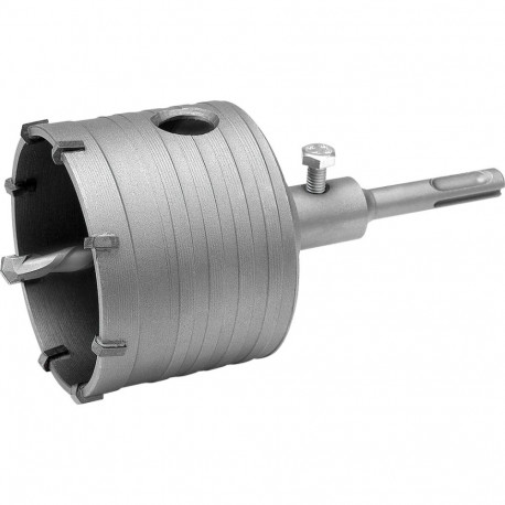 Yato YT-4403 Core drill bit, 80mm, SDS-Plus, 50mm depth, 8mm pilot drill, TCT YG-11C, 50Cr, M16, GRD