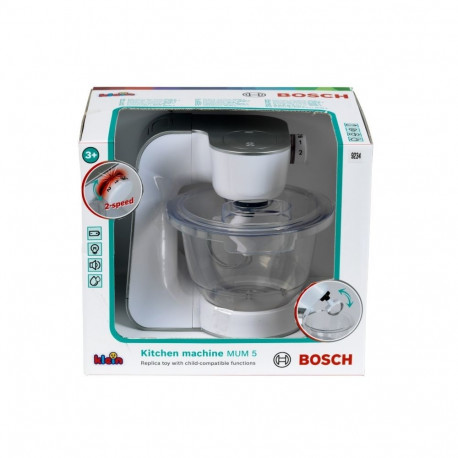 Bosch food processor, silver