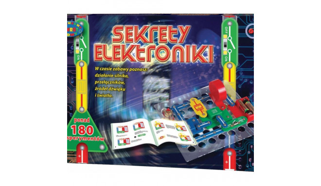 The Secrets of Electronics (180 Experiments) is a popular educational kit designed 
