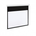 Electric screen 100 16:9 120 265x150 matte white with remote control