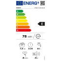 Indesit MTWE 71252 WK EE energiatõhususklass E eestlaetav pesumasin 7 kg 1200 p/min sügavus 54 cm la
