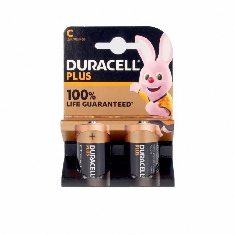 DURACELL PLUS POWER LR14/MN1400 pilas pack x 2 u