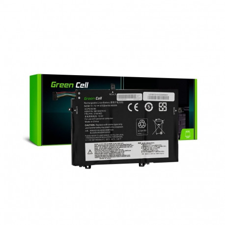 Green Cell aku L17L3P52 11.1V 4100mAh sobib Lenovo ThinkPad L480, L580, L14