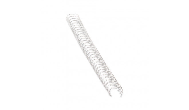 Köitespiraalid Fellowes 10mm, valge, 100 tk, metall