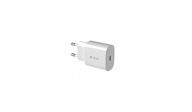 Devia wall charger Smart PD 25W 1x USB-C white