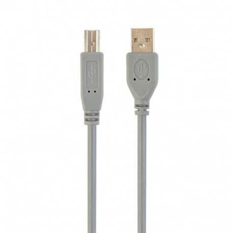 Cablexpert CCP-USB2-AMBM-6G USB 2.0 A-plug B-plug 6ft cable, grey color