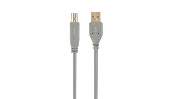 Cablexpert CCP-USB2-AMBM-6G USB 2.0 A-plug B-plug 6ft cable, grey color