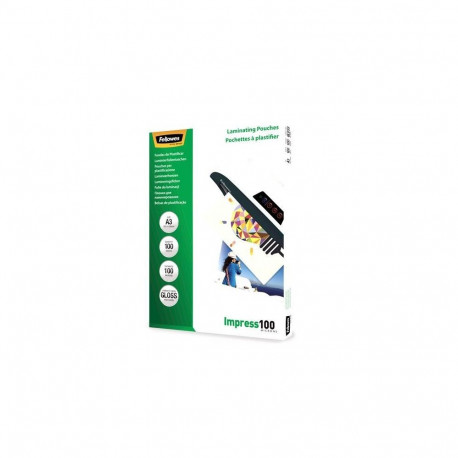 Fellowes LAMINATOR POUCH GLOSSY/A3 100 100PCS 5351205