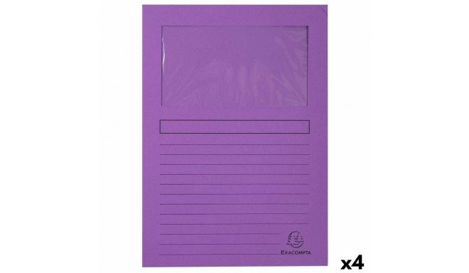 Alamkataloogide komplekt Exacompta A4 100 Tükid, osad (4 Ühikut)