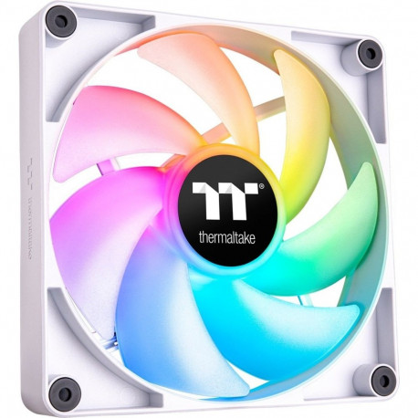 Thermaltake CT140 ARGB Sync PC Cooling Fan White, case fan (white, pack of 2)