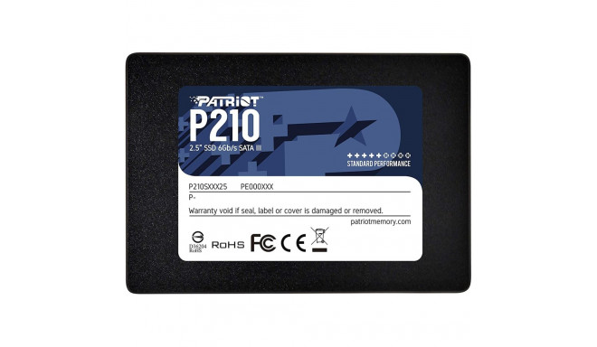 Patriot P210 256 GB, SSD (black, SATA 6Gb / s, 2.5 ")