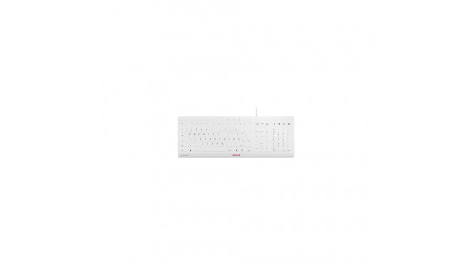 CHERRY Stream keyboard Universal USB QWERTZ German Grey