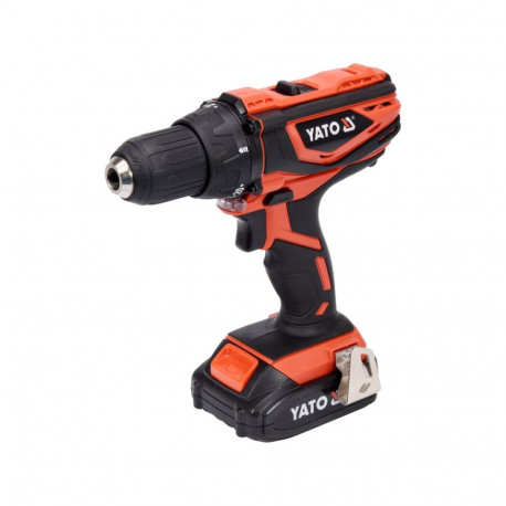 Yato Puuremasin YT-82780, 18V, 2Ah, 40Nm, 0-440/0-1650 min⁻¹, 1x aku, kiire laadimine, LED valgustus