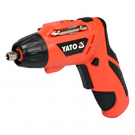 Yato YT-82760 cordless screwdriver, 3.6V, 1.3Ah, 3Nm, 230min⁻¹, 1/4", Li-Ion, charger, LED, indicato
