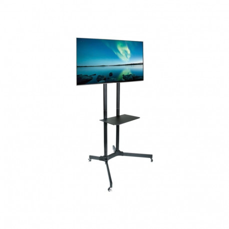 ART STO S-08A tahvel ratastel+hoidik telerile LCD/LED/PLAZMA 30-65 60kg S-08A
