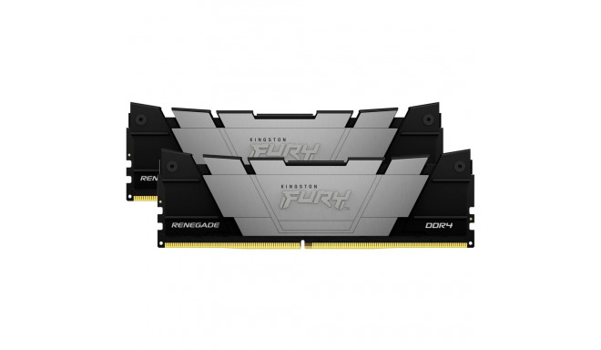 Kingston FURY DDR4 - 64GB - 3600 - CL - 18 (2x 32 GB) dual kit, RAM (black, KF436C18RB2K2/64, Renega