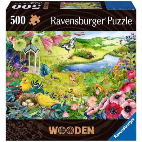 Ravensburger Wooden Puzzle Wild Garden (505 pieces)